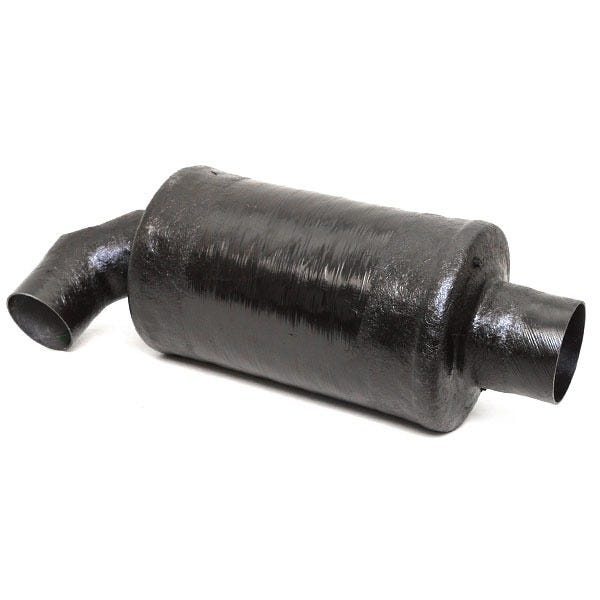 Centek Boat Inline Muffler 1602142 | Sea Ray 2109476 Black 5 x 6 Inch